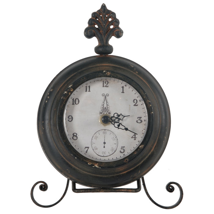 Alcott Hill® Table Clock & Reviews Wayfair
